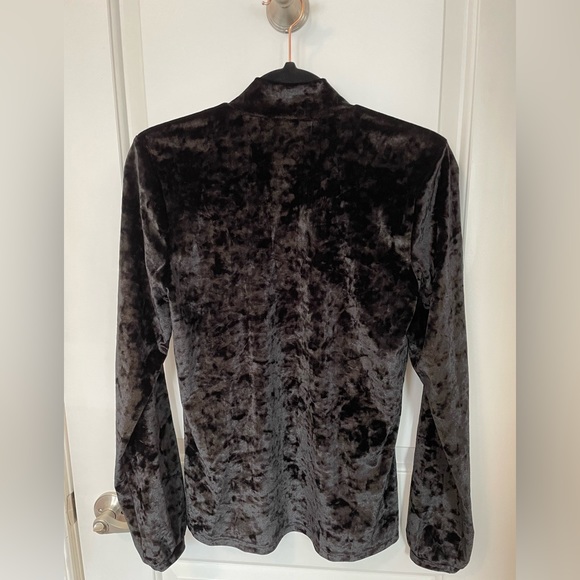 NWOT crushed velvet top - Picture 3 of 3